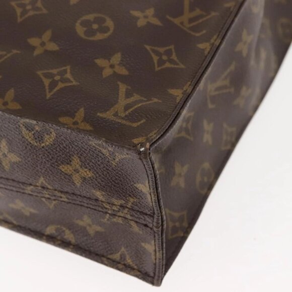 LOUIS VUITTON Monogram Sac Plat Hand Bag M51140 LV Auth BA6954 - Picture 4 of 16